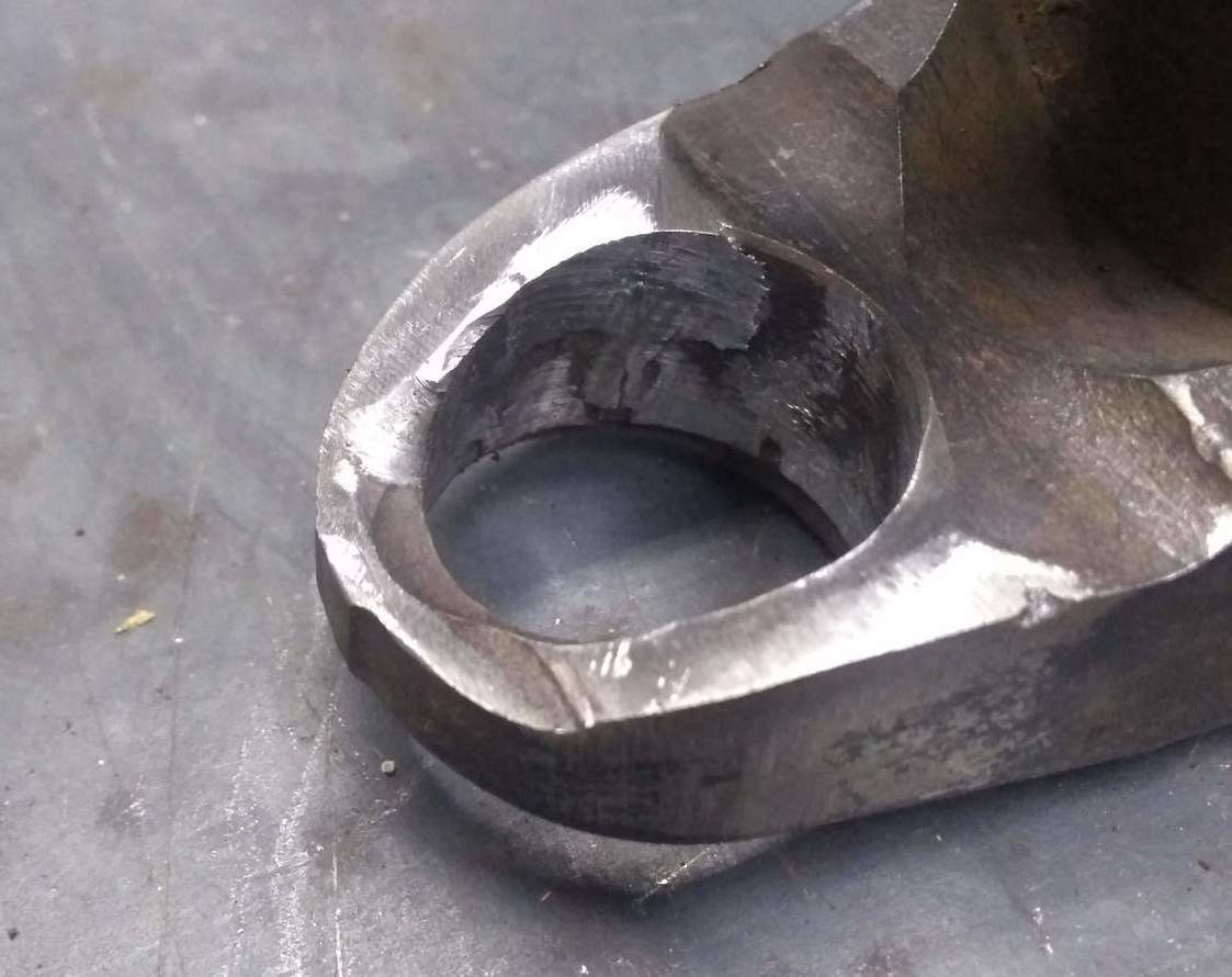 Восстановленная проушина