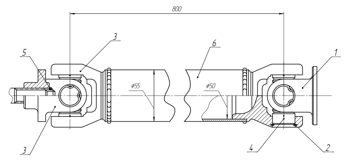 <span style="font-weight: bold;">Изготовление карданов по чертежам </span>